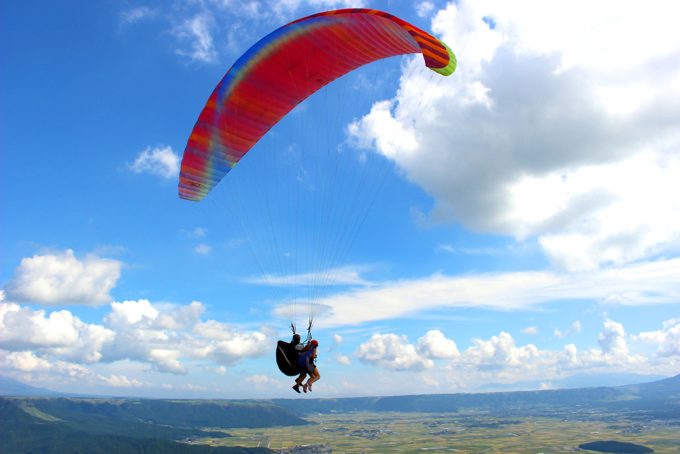Two-man Paragliding experience