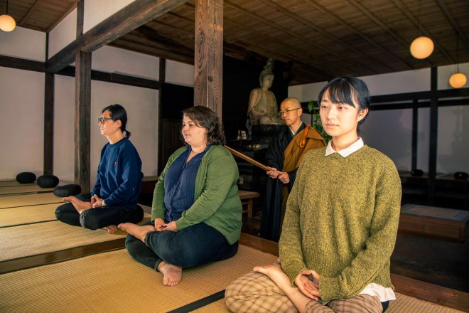 Daioji Temple Zazen Meditation Experience