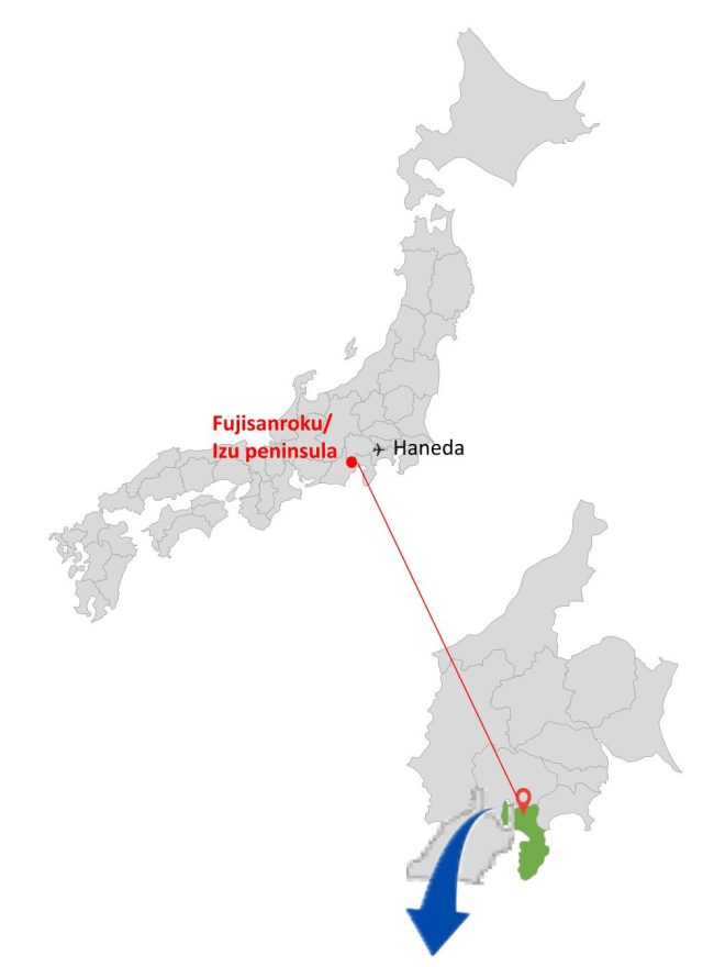 富士山麓・伊豆半島