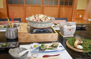 A campsite where you can enjoy seasonal ingredients