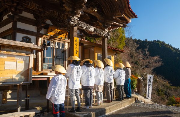 Inner Sanctuary of Shishinkaku and Mt. Fuji